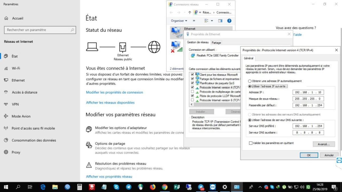 Adresses IP Formation en Ligne : Mise en Réseaux des PCs sous Windows et Partage des Ressources – Image 2