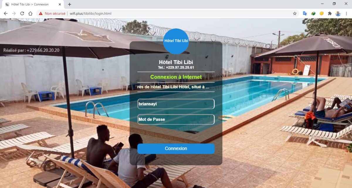 Wi-Fi Démo Hotel TibiLibi 1 Formation en Ligne : Création de Hotspot Wi-Fi Zone avec MikroTik – Image 6