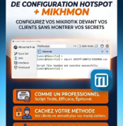 ACHETEZ LE SCRIPT DE CONFIGURATION MIKROTIK HOTSPOT + MIKHMON