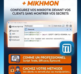 ACHETEZ LE SCRIPT DE CONFIGURATION MIKROTIK HOTSPOT + MIKHMON